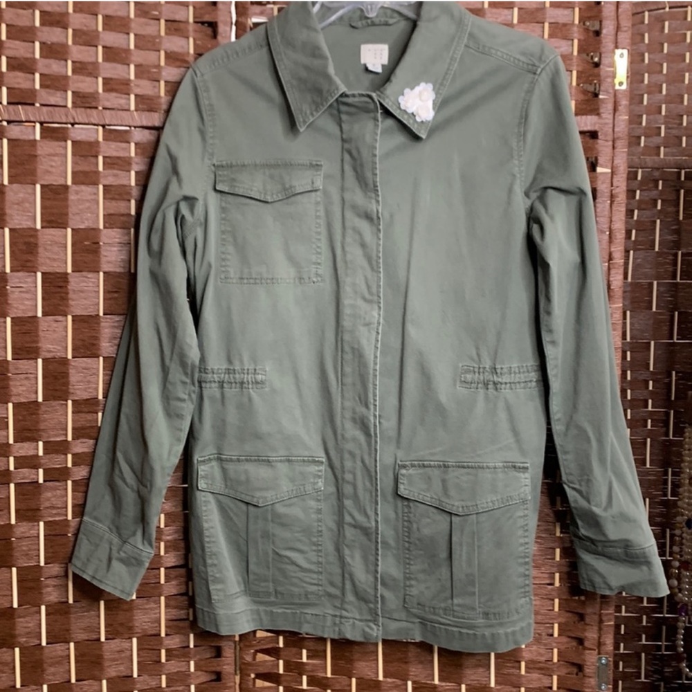 A New Day Green Utility Jacket